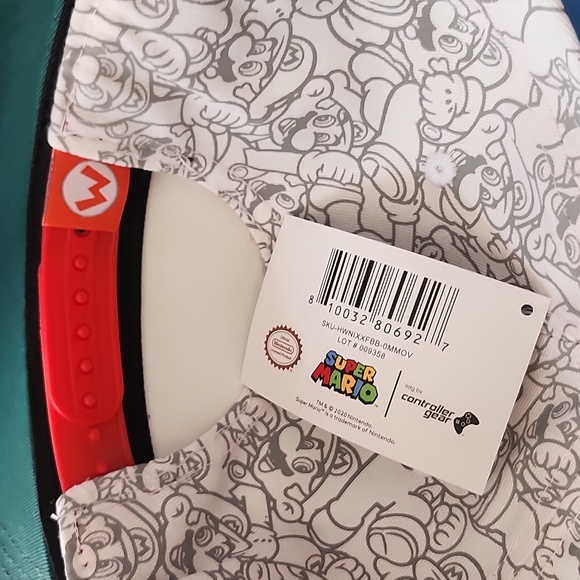 Official Nintendo licensed hat qty 1 mario - Picture 5 of 6